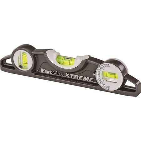 STANLEY Stanley Tools 2663581 Fatmax Xtreme 43-609 Magnetic Torpedo Level; 0.0005 in 9 in. - Aluminum 2663581